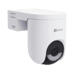 Cámara de vigilancia WiFi exterior con batería EZVIZ HB8 Lite blanca, vista en perspectiva