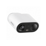 Imou Cell Go Full-Color vista desde el lateral opuesto, con la lente y el sensor PIR visibles