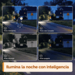 Modos de visión nocturna de Imou Cell Go Full-Color: inteligente, color, infrarrojo y apagado