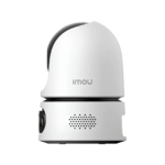 Perfil de la cámara Imou Ranger Dual Pro con detalle de la rejilla lateral del altavoz