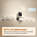 Imou Ranger Dual Pro con indicaciones de WiFi 6 de doble banda, 2,4 y 5 GHz