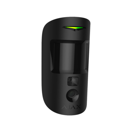 MotionCam HDR Ajax Negro Sensor de movimiento