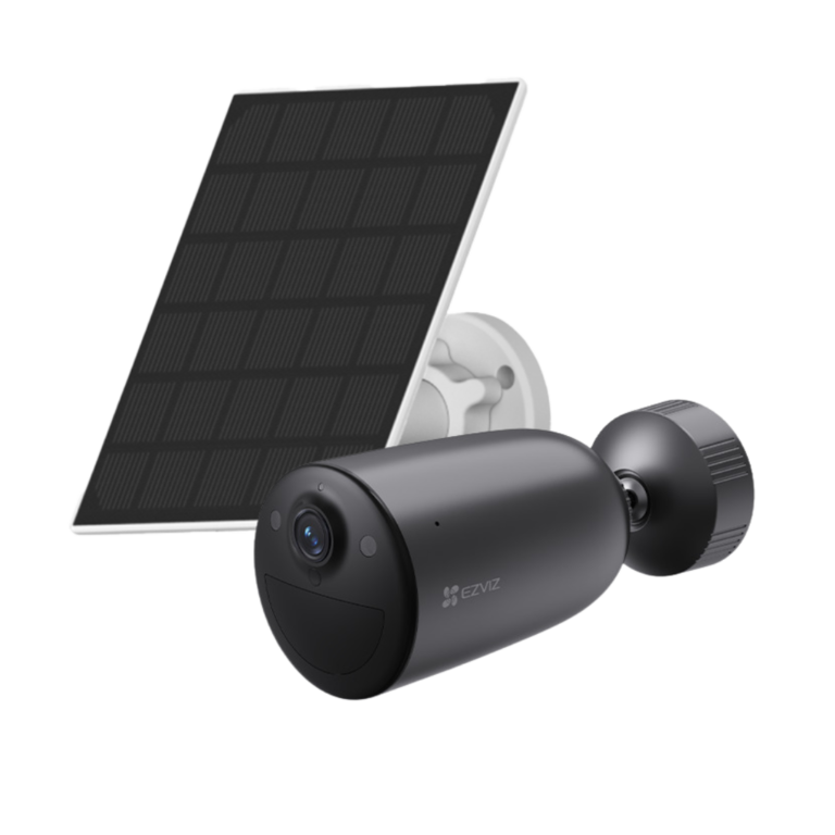 Kit cámara WiFi EZVIZ EB3 2K con panel solar