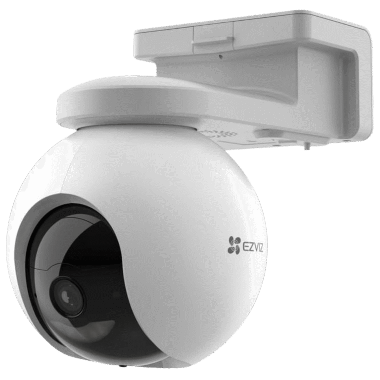 Cámara exterior WiFi EZVIZ HB8 2K+ vista frontal