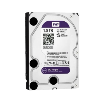 Disco duro Western Digital Purple de 1 TB para grabador NVR