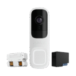 AJAX DOORBELL Blanco Kit Videotimbre Con Apertura Remota