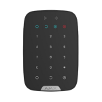 Teclado Inalámbrico Con Lector RFID Alarma AJAX KEYPAD PLUS Negro