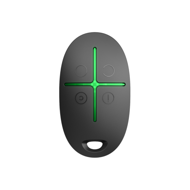 Mando SpaceControl Alarma Ajax Negro