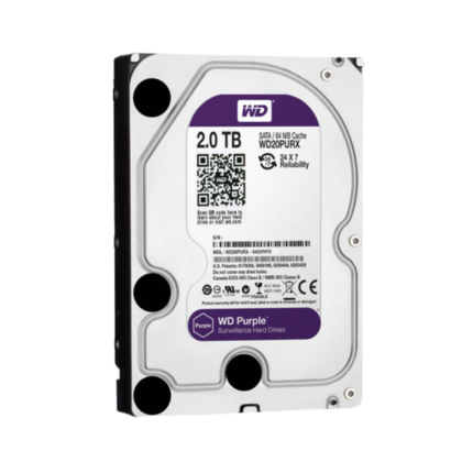Disco duro Western Digital Purple de 2 TB para grabador NVR