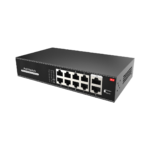 Switch PoE SW1008POE-100-E 8 Puertos + 2 Uplink RJ45 100W