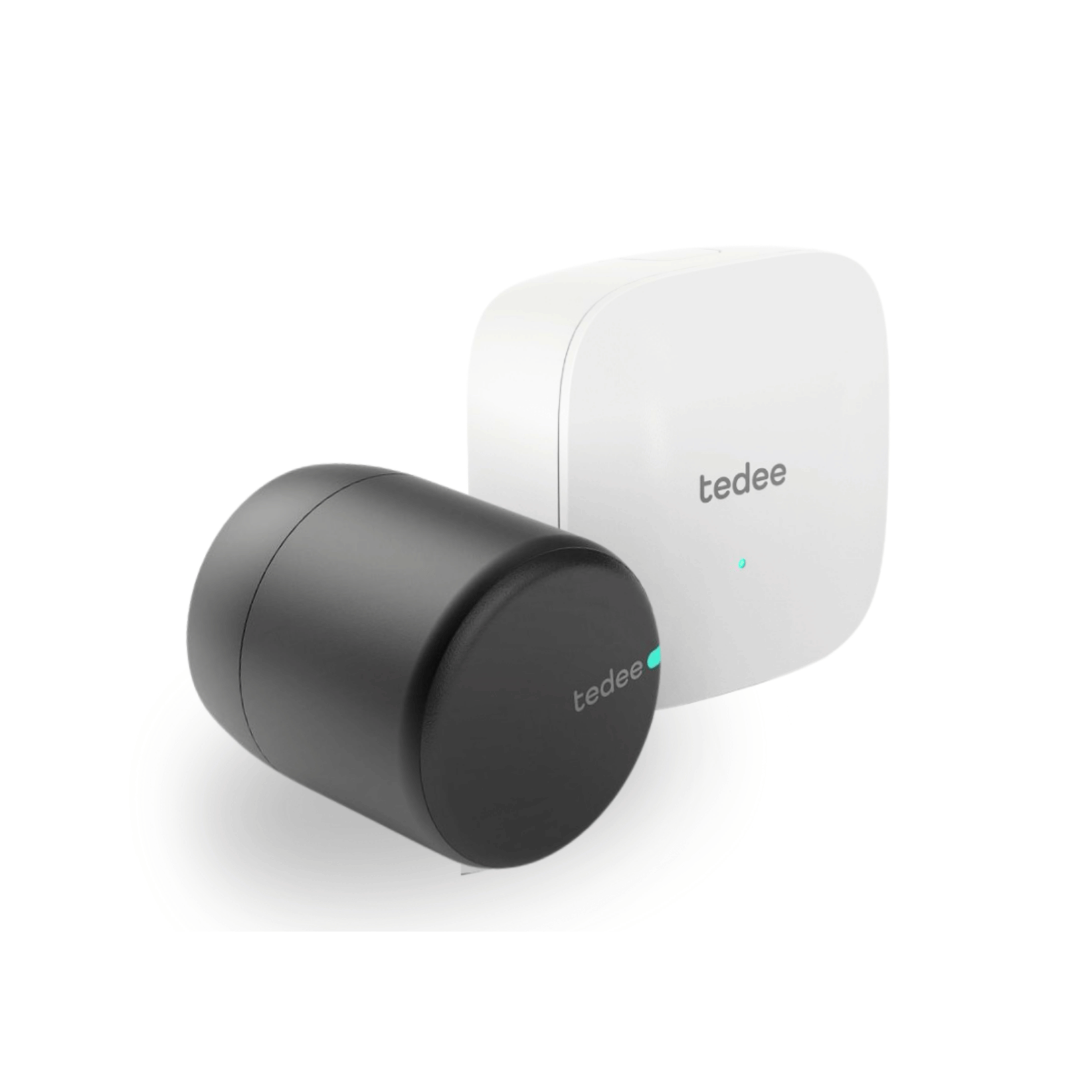 CERRADURA-INTELIGENTE-TEDEE-PRO-NEGRA-+-BRIDGE tedee pro con bridge wifi
